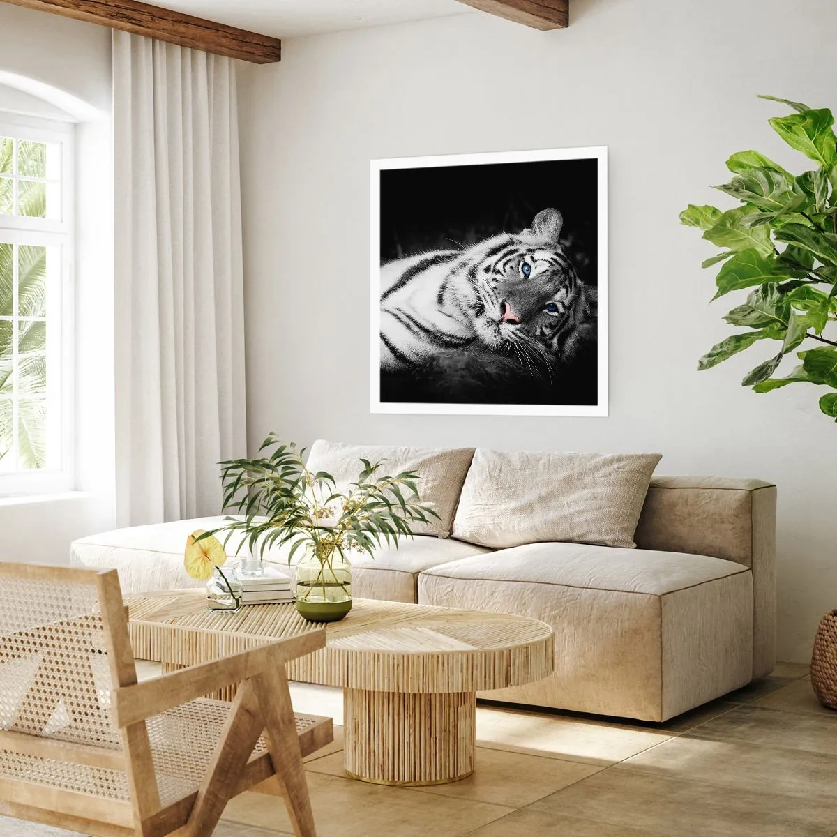 Plakat - Vildskab og fred - 60x60 cm