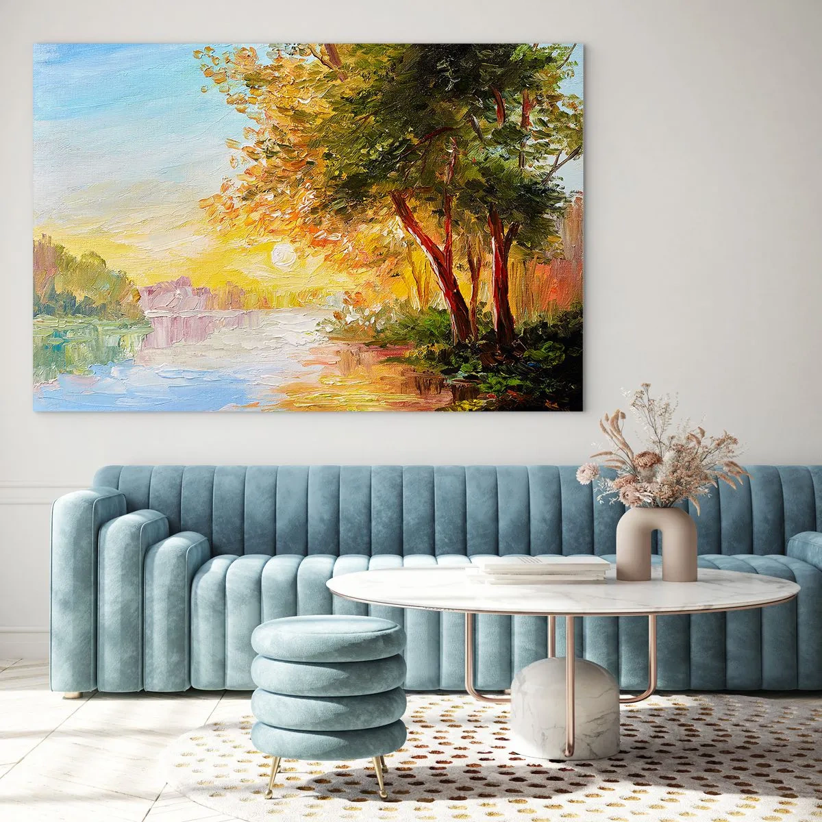 Billede på glas - Et in Arcadia ego - 120x80 cm