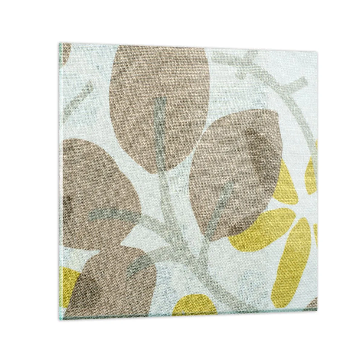 Billede på glas - Komposition i solskinnet - 50x50 cm