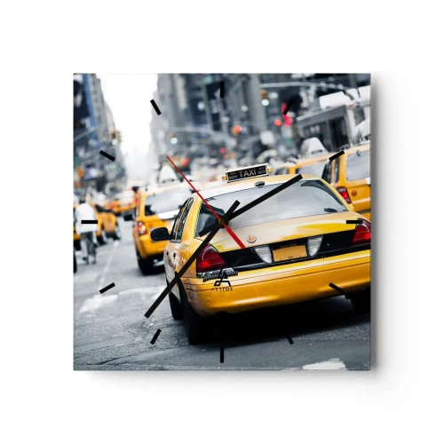 Vægur, Uret - Kun i denne by - 30x30 cm