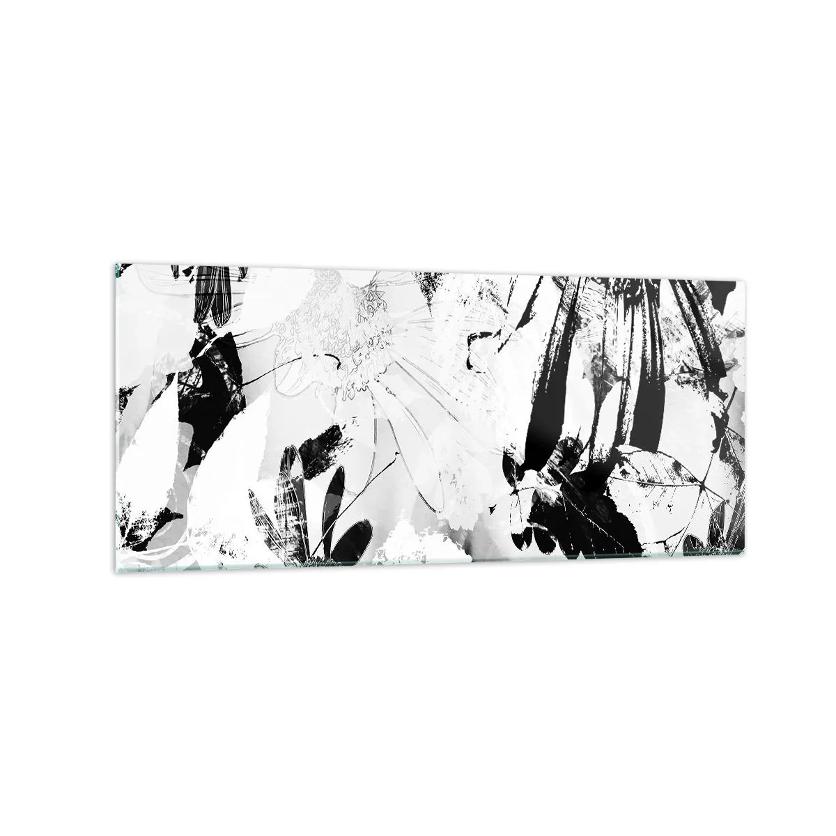Billede på glas - Efterår i det negative - 120x50 cm