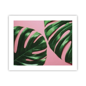 Plakat - Grønt rendez-vous - 50x40 cm