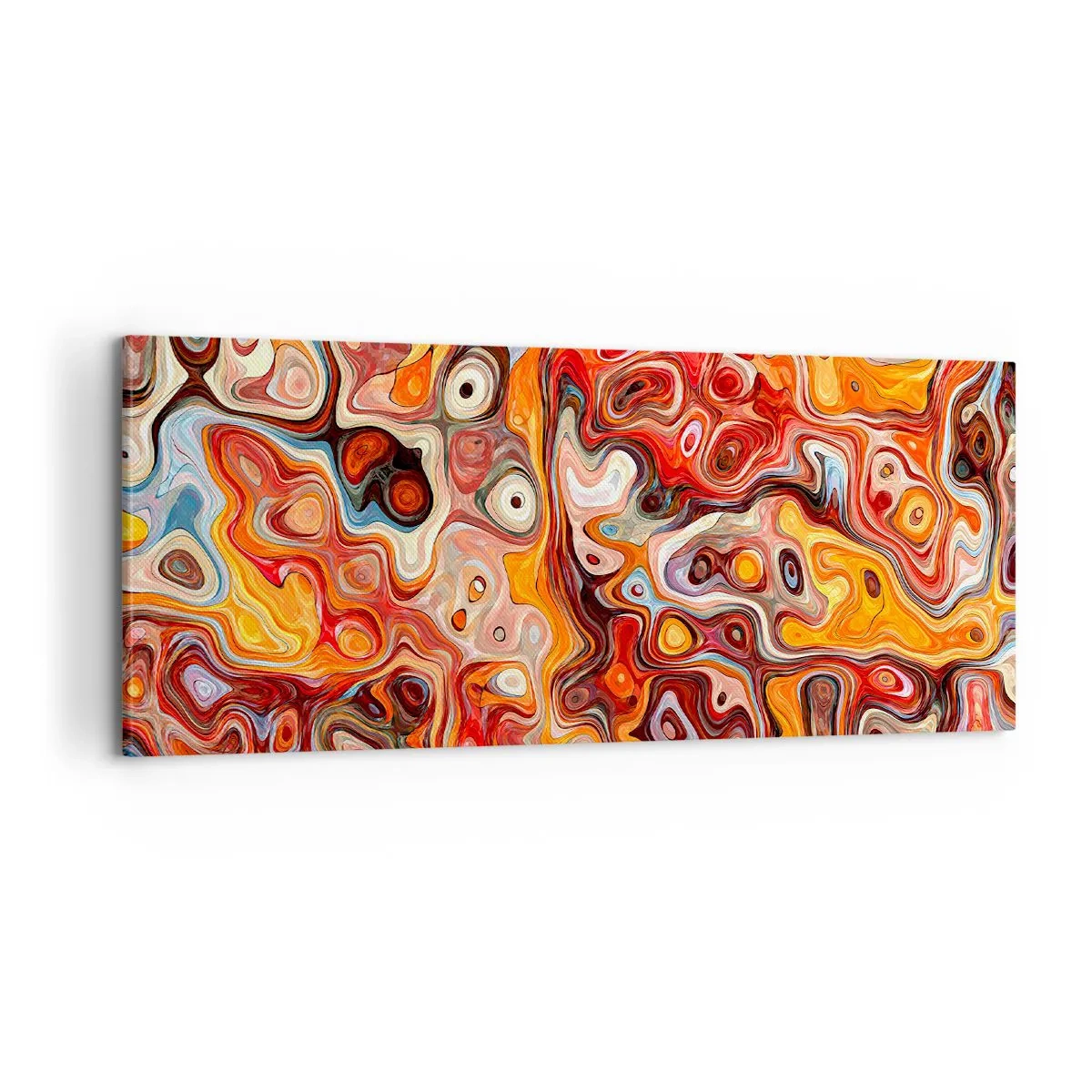 Lærredstryk - Billede på lærred - Hvis nødderne var smeltet i honningen - 100x40 cm