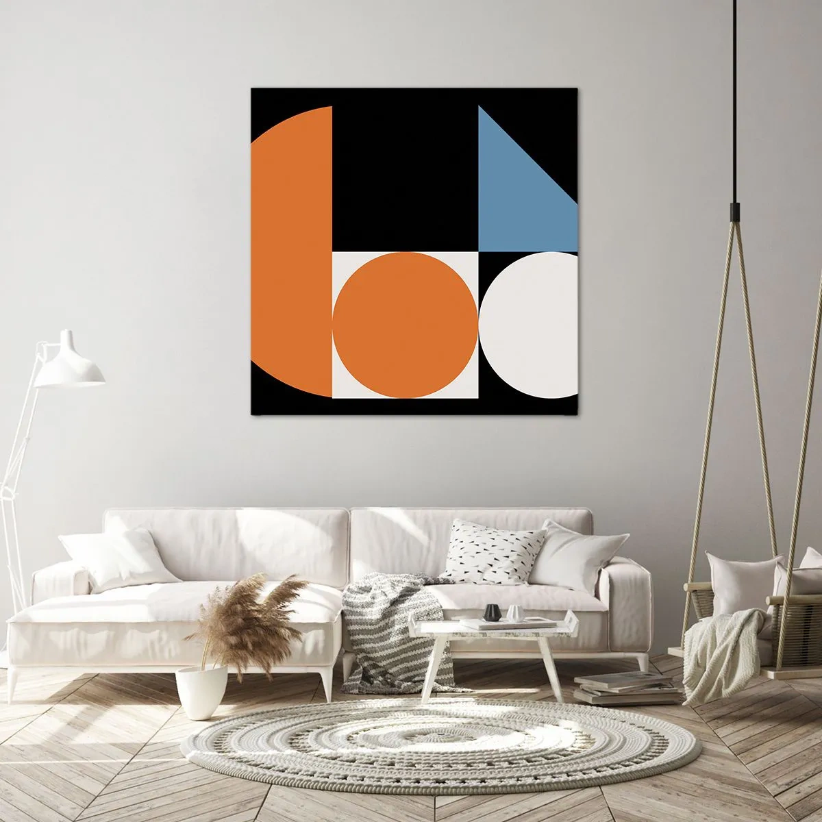 Lærredstryk - Billede på lærred - System til figurer - 30x30 cm