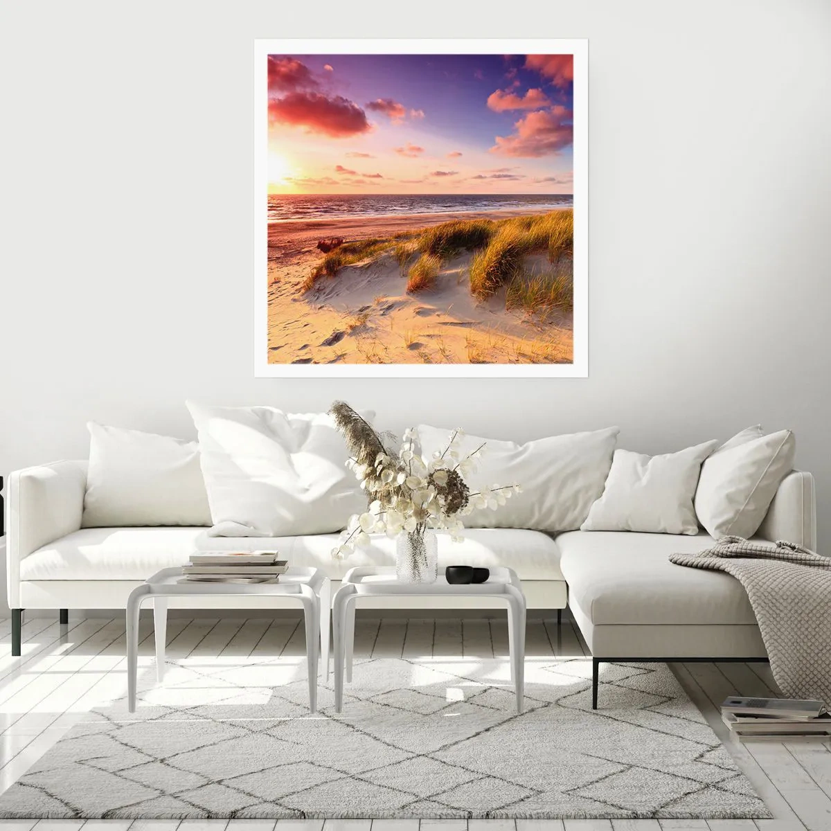 Plakat - Luften dufter allerede af sommer - 60x60 cm