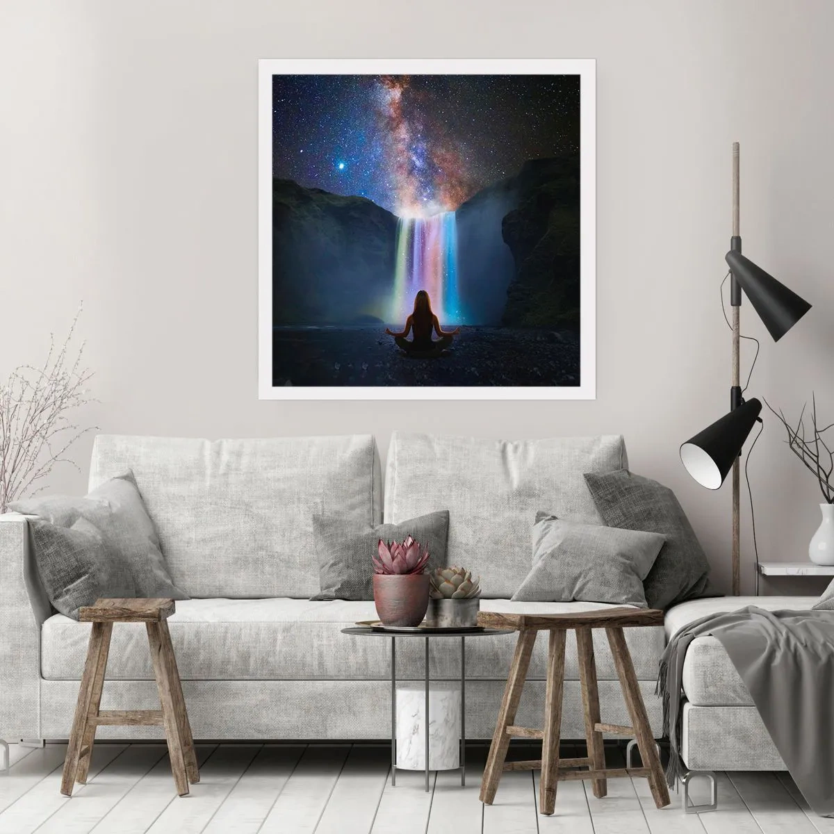 Plakat - Absolut harmoni - 50x50 cm