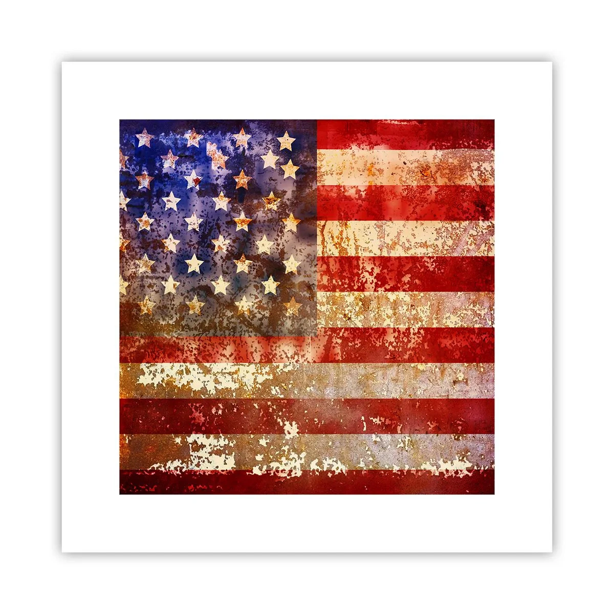 Plakat - Herlighed går ikke bort - 30x30 cm