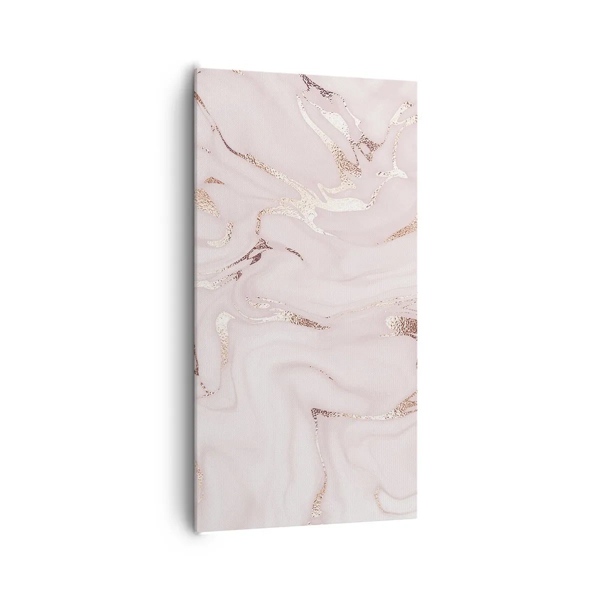 Lærredstryk - Billede på lærred - I et lyserødt tørklæde - 65x120 cm