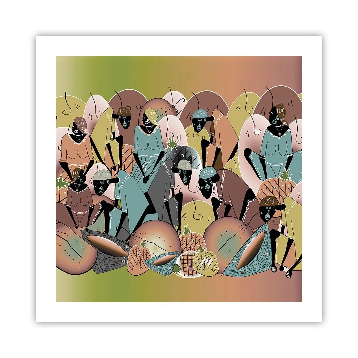 Plakat - Den store fejring er på vej - 50x50 cm