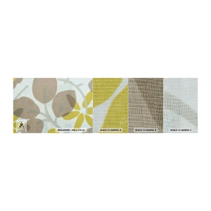Prøve Fototapet Premium Sand - Komposition i solskinnet - Boho, Blomster, Minimalisme - 100x30 cm