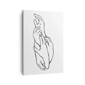 Lærredstryk - Billede på lærred - God berøring - 70x100 cm
