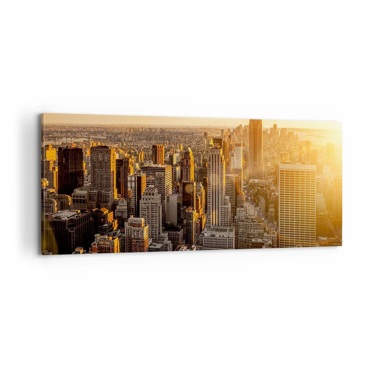 Lærredstryk - Billede på lærred - At vokse i solen - 100x40 cm