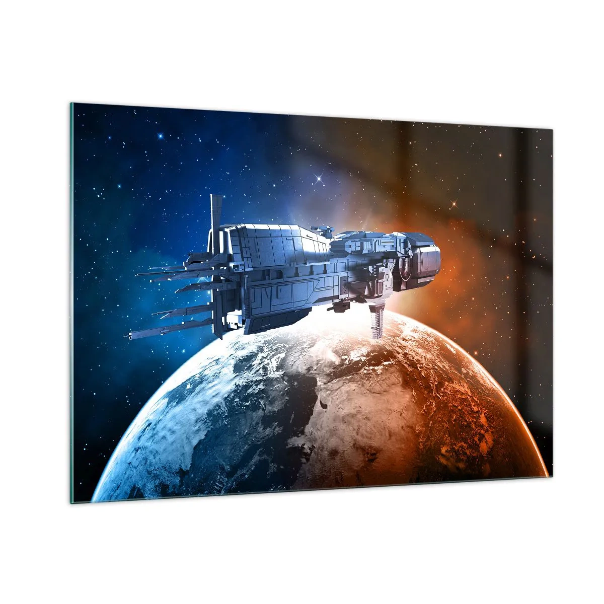 Billede på glas - Forsigtig observatør - 100x70 cm