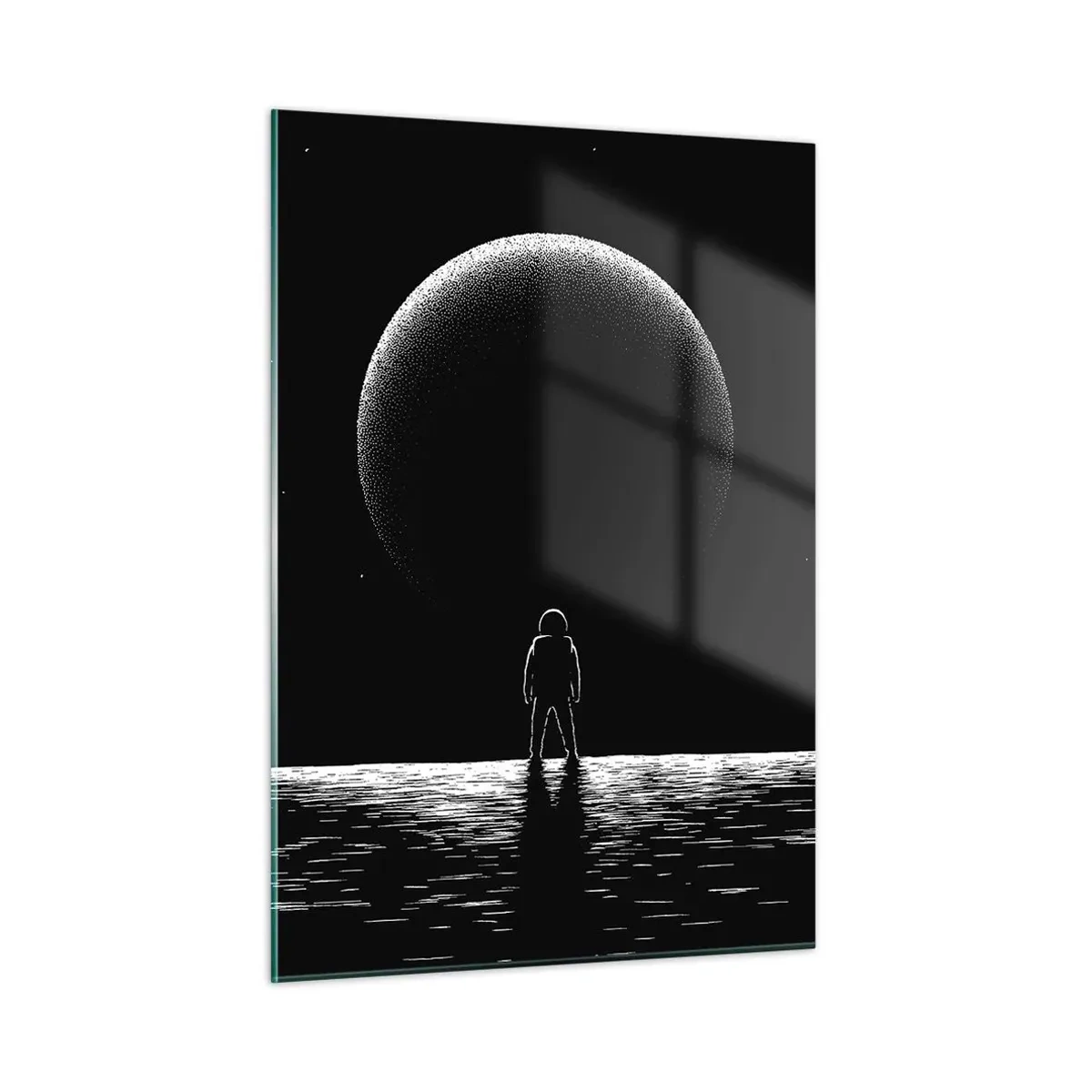 Billede på glas - Ansigt til ansigt - 50x70 cm