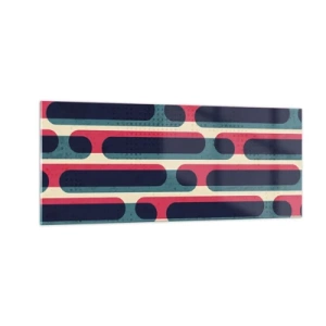 Billede på glas - Indad og fremad - 100x40 cm