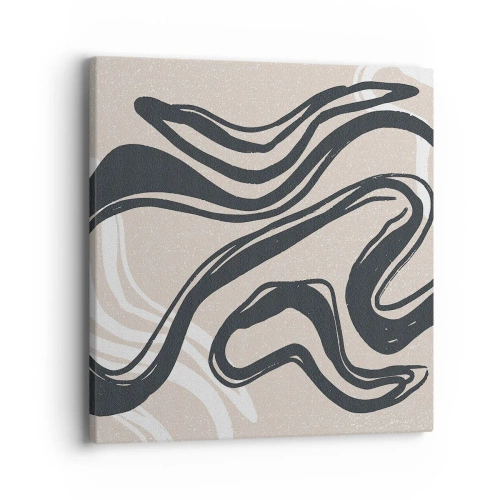 Lærredstryk - Billede på lærred - Multipliceret udtryk - 40x40 cm