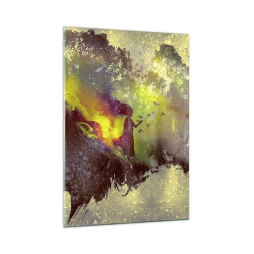 Billede på glas - Moder Natur - 50x70 cm