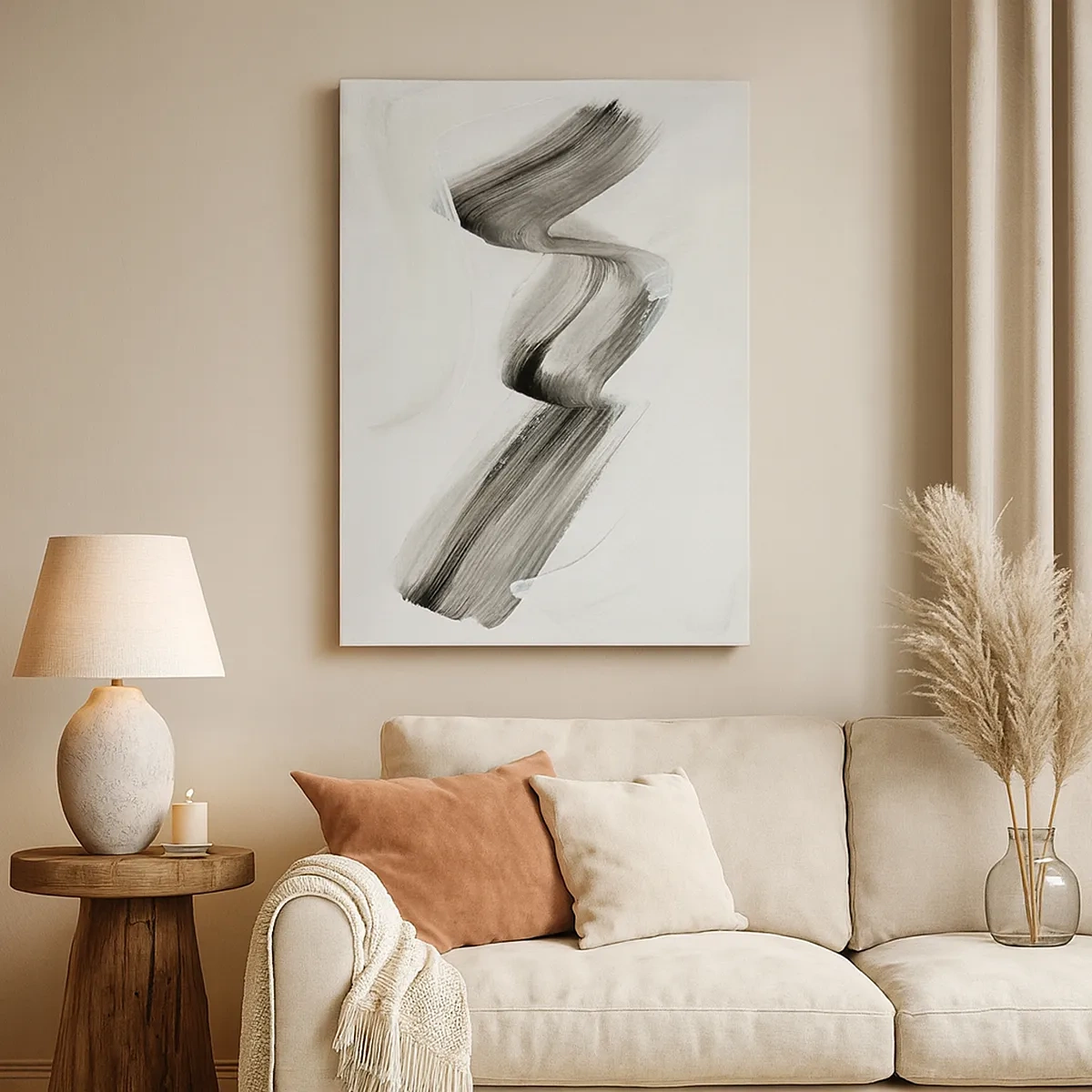 Lærredstryk - Billede på lærred - Bare for sjov - 50x70 cm