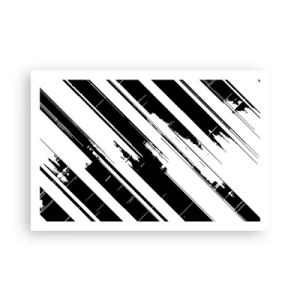Plakat - Intens og dynamisk komposition - 91x61 cm
