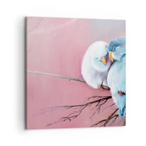 Lærredstryk - Billede på lærred - Hvad er der at tilføje?.... - 60x60 cm