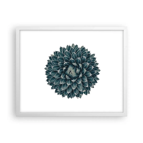 Plakat i hvid ramme - Ørkenstjerne - 50x40 cm