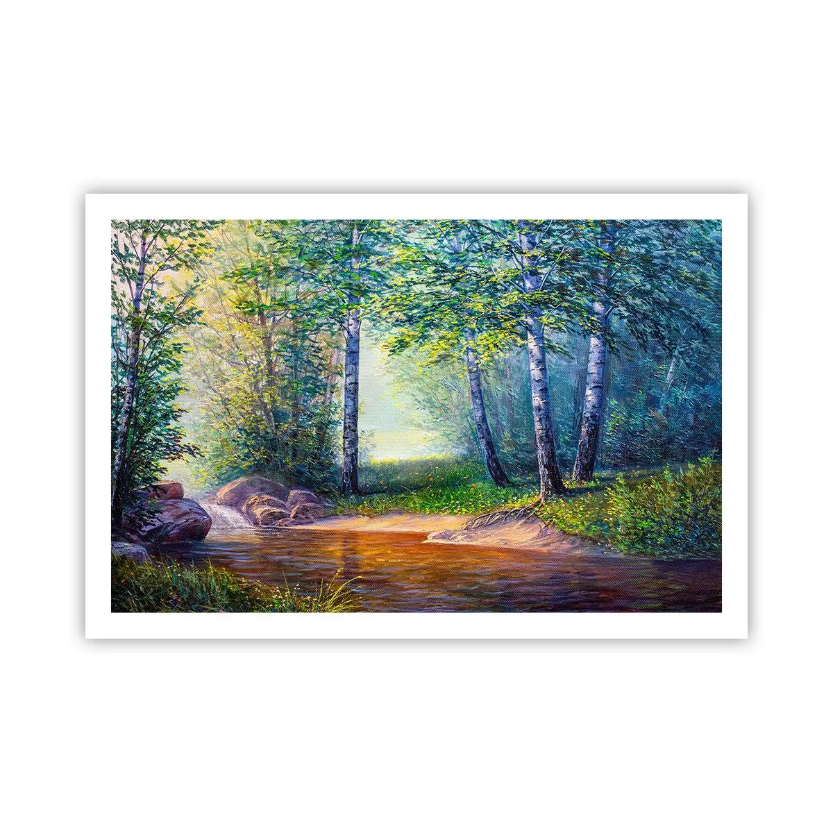 Plakat - Idylliske omgivelser - 91x61 cm