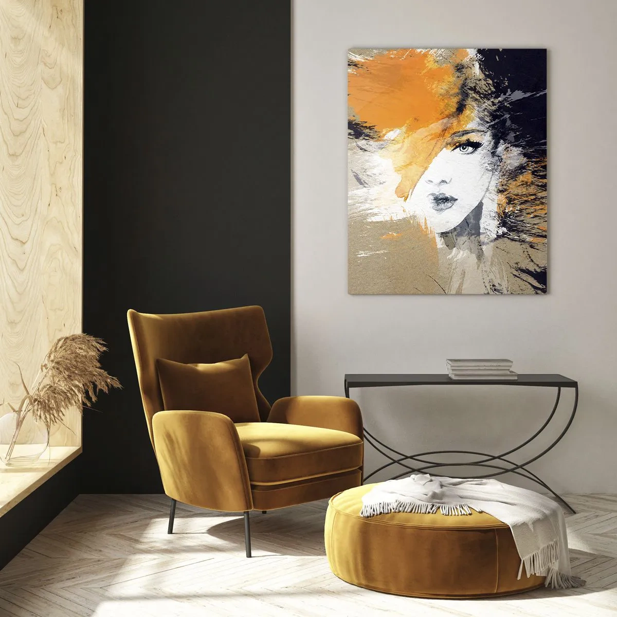 Billede på glas - Og det bliver let - 50x70 cm
