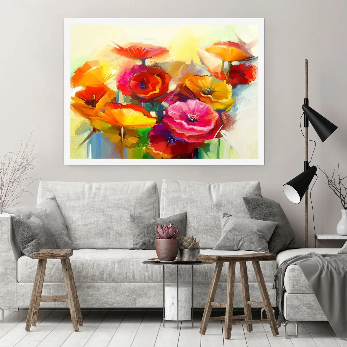 Plakat - Ikke kun rødt - 91x61 cm