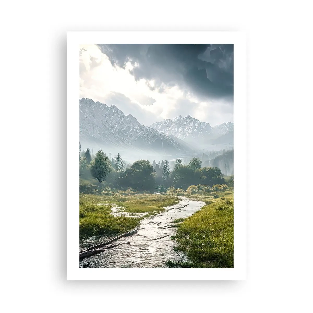 Plakat - Der og tilbage - 50x70 cm