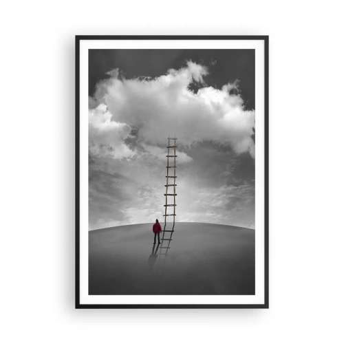 Plakat i sort ramme - Alt er muligt - 70x100 cm