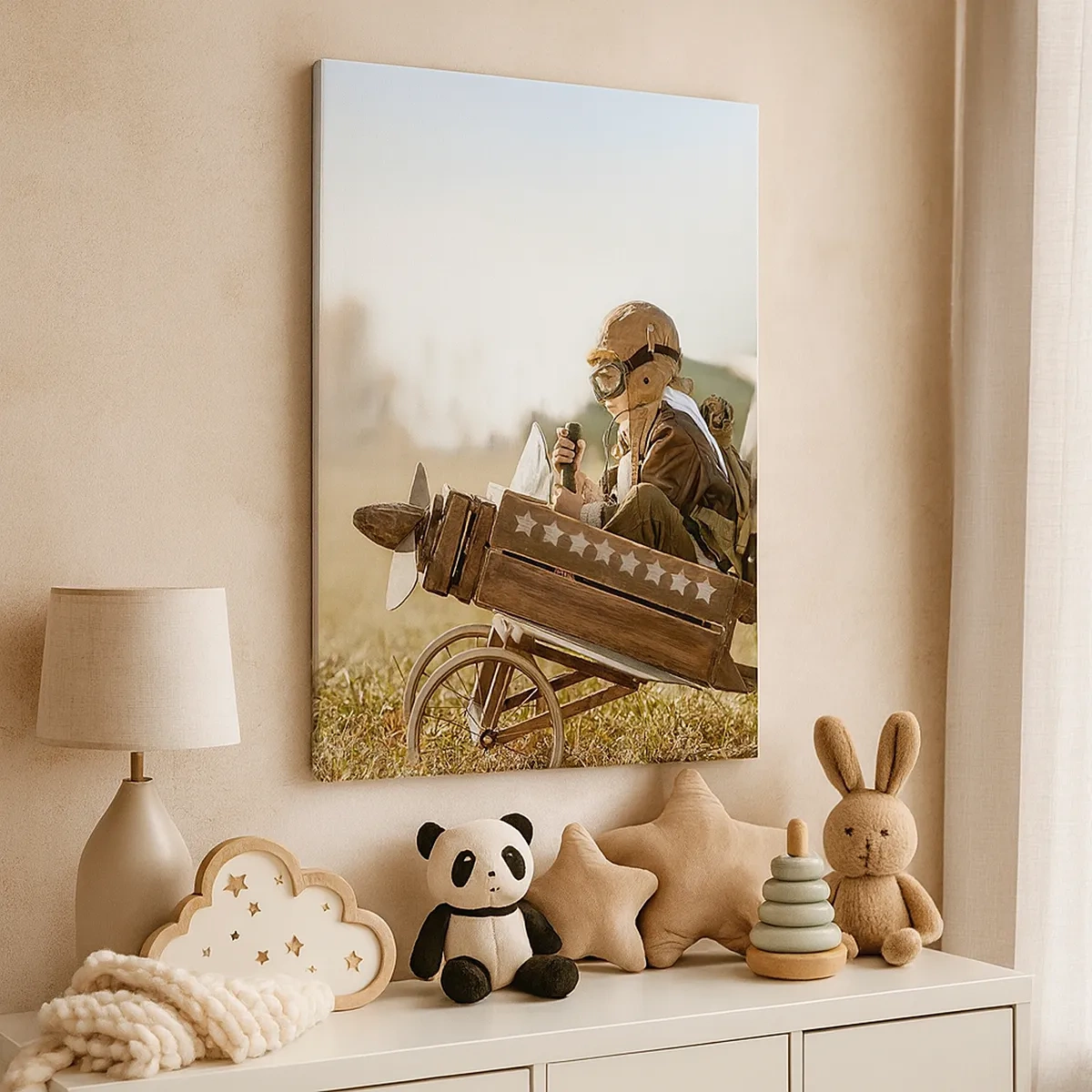 Lærredstryk - Billede på lærred - Start mod drømmen - 50x70 cm