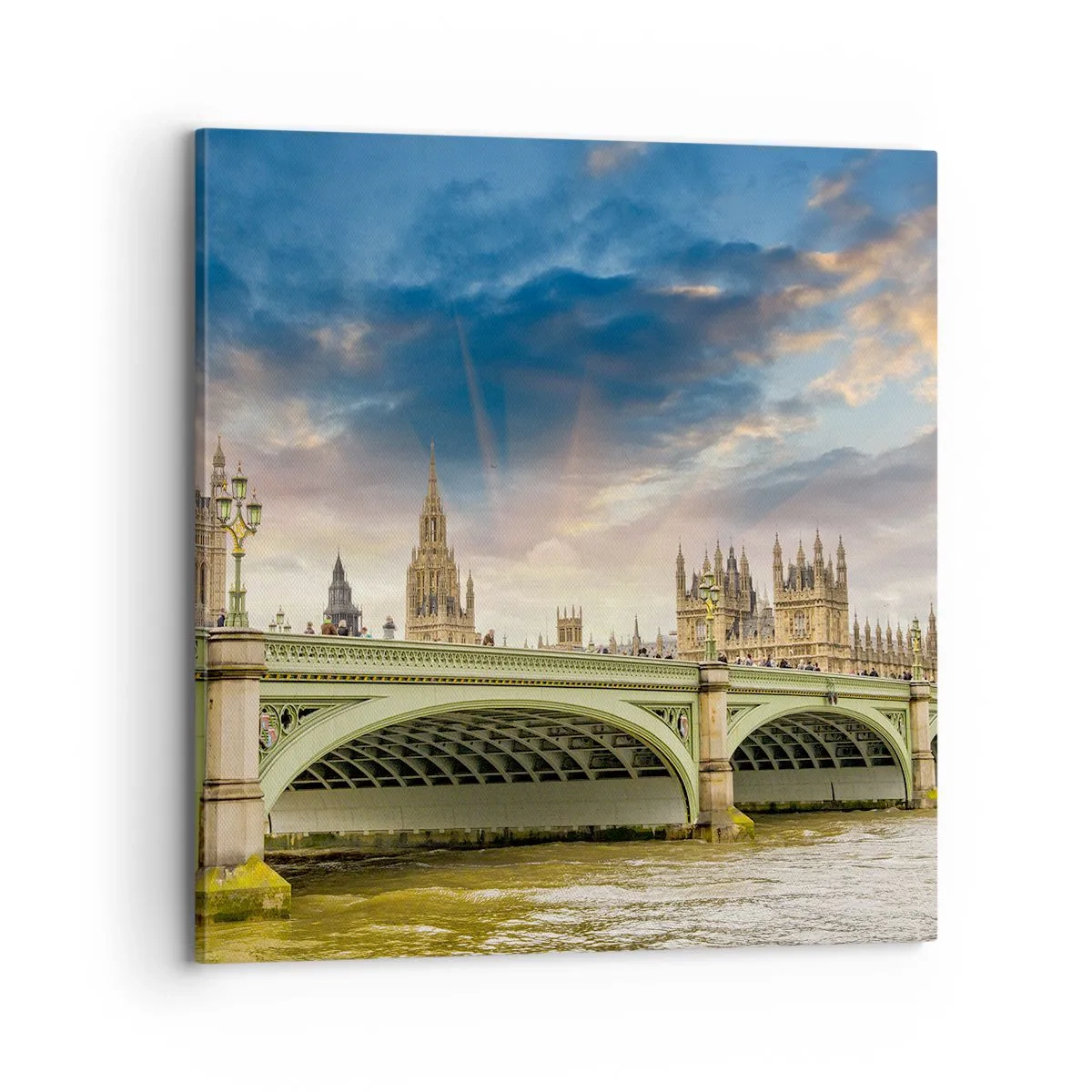 Lærredstryk - Billede på lærred - Tiden stod stille i Imperiet - 70x70 cm