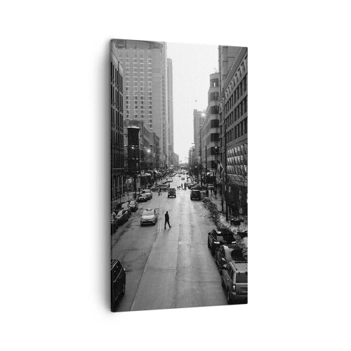 Lærredstryk - Billede på lærred - Endnu en dag som hver dag - 45x80 cm