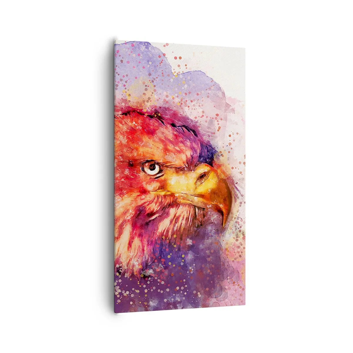 Lærredstryk - Billede på lærred - Du vil ikke vide, hvad jeg tænker på - 65x120 cm