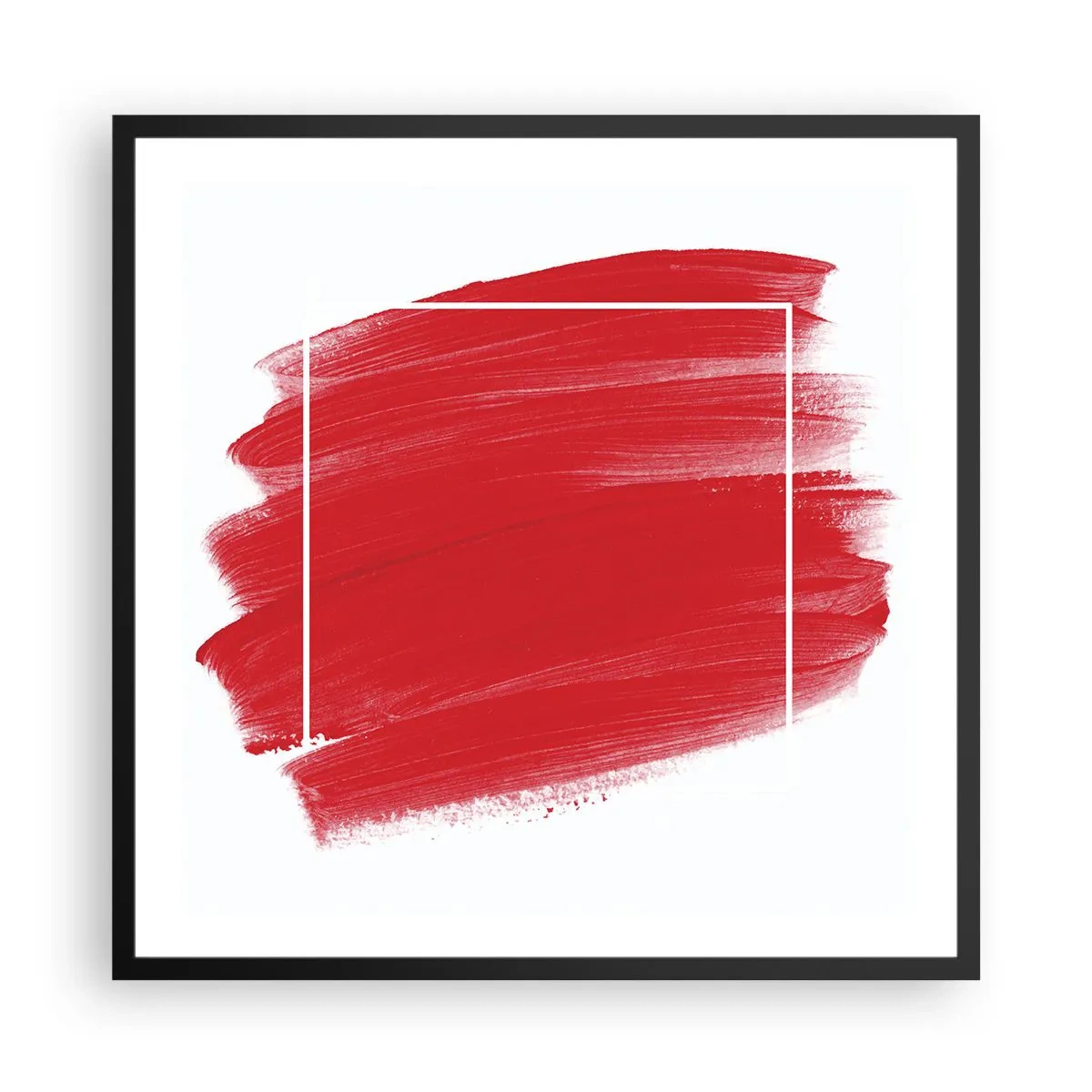 Plakat i sort ramme - Uden for rammen - 60x60 cm