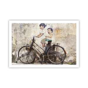 Plakat - Sandt eller falsk? - 91x61 cm