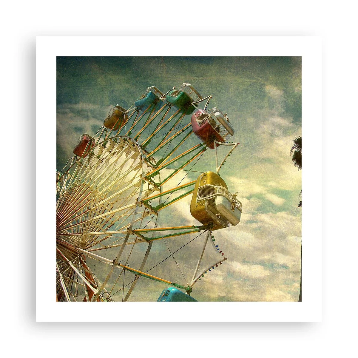 Plakat - Vil være, vil være sjov.... - 50x50 cm