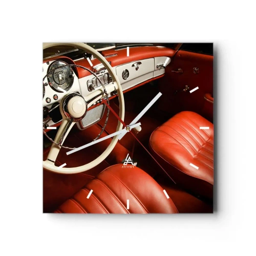 Vægur, Uret - Luksus i vintage stil - 30x30 cm