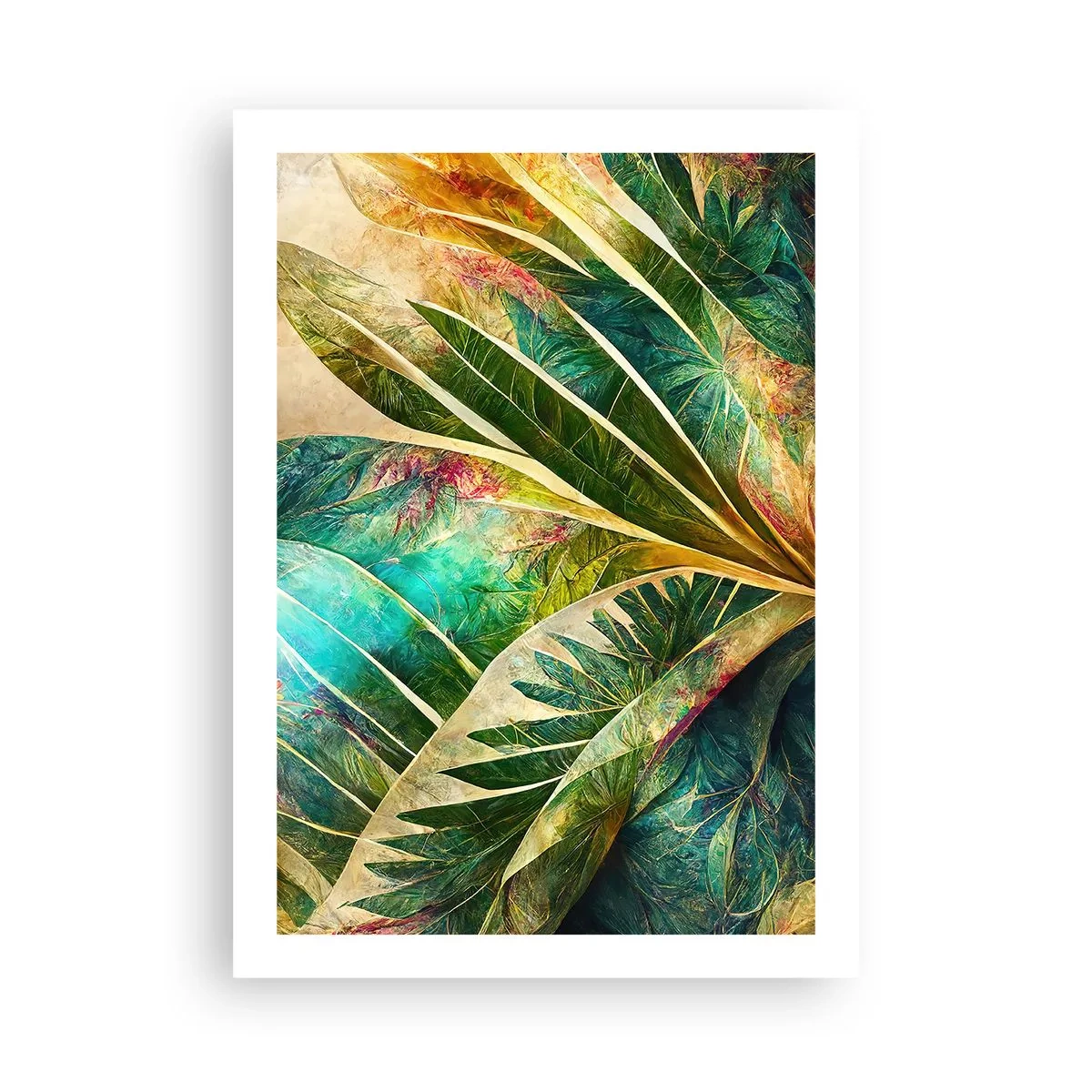 Plakat - Farver fra troperne - 50x70 cm