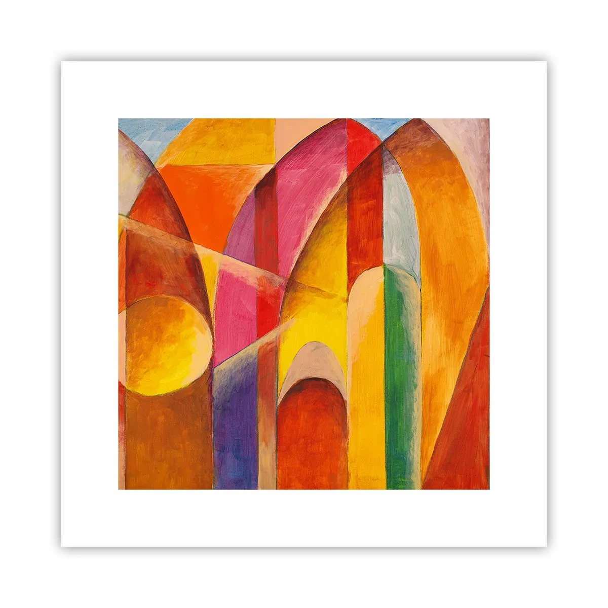 Plakat - Solens katedral - 30x30 cm