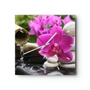 Vægur, Uret - Du hviler allerede - 30x30 cm