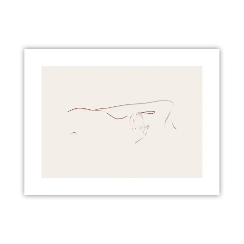 Plakat - Begærets form - 40x30 cm