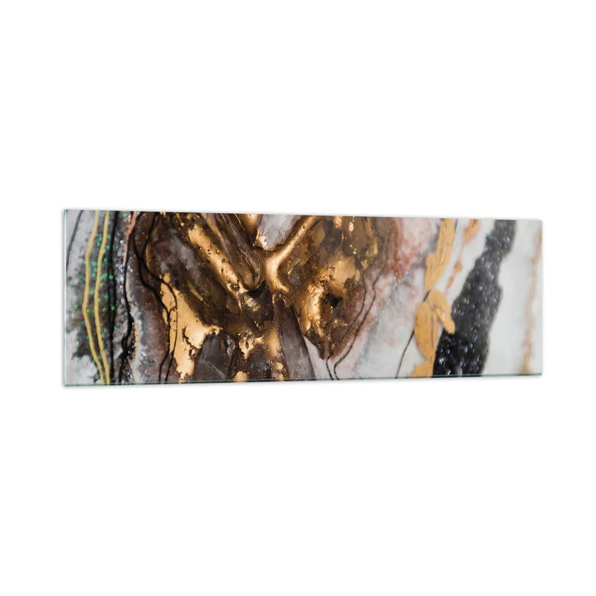 Billede på glas - Jord element - 160x50 cm