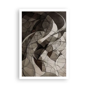 Plakat - Cirkulation af jordens farver - 70x100 cm