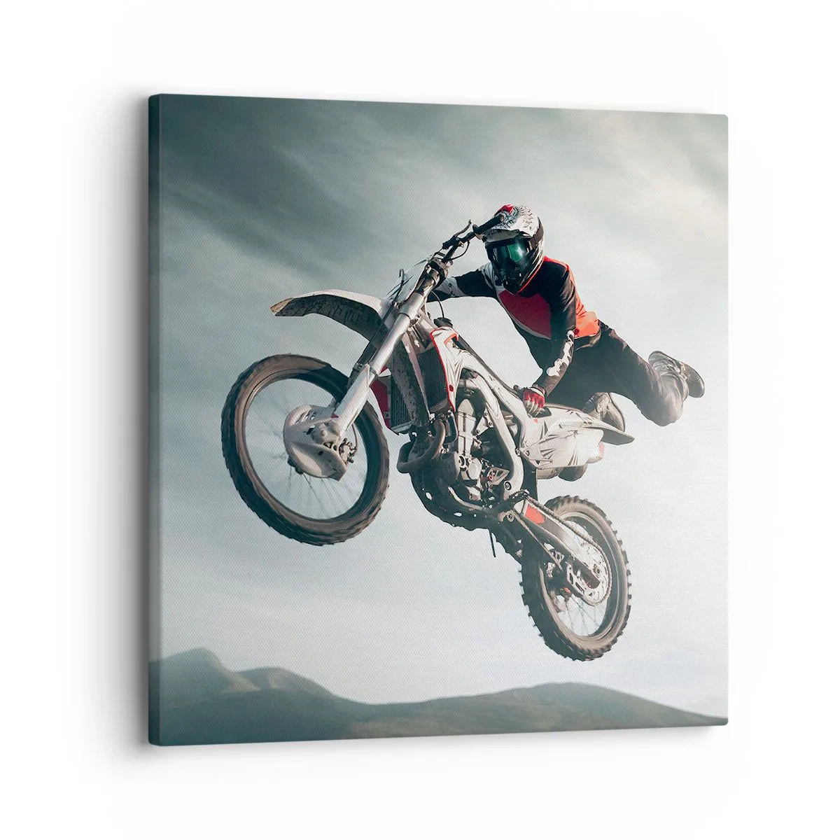 Lærredstryk - Billede på lærred - Ingen sjov uden risiko - 30x30 cm