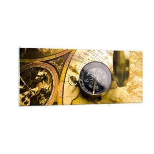 Billede på glas - Eller måske til verdens ende? - 100x40 cm