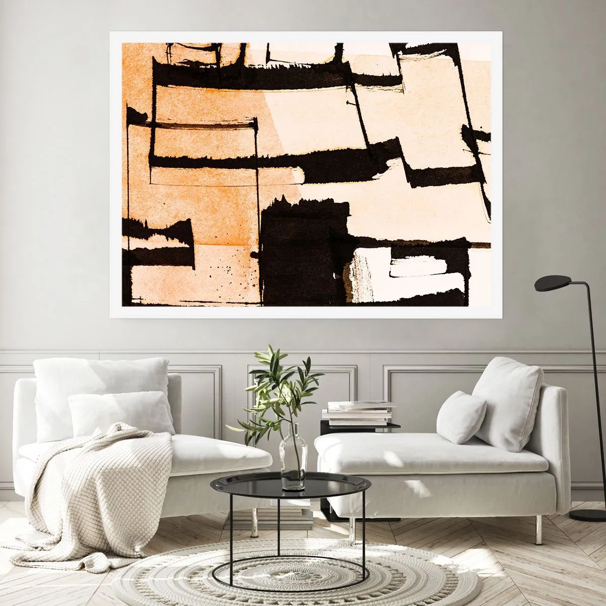 Plakat - Og alligevel orden - 50x40 cm