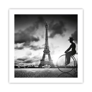 Plakat - Længsel efter Belle Epoque - 50x50 cm