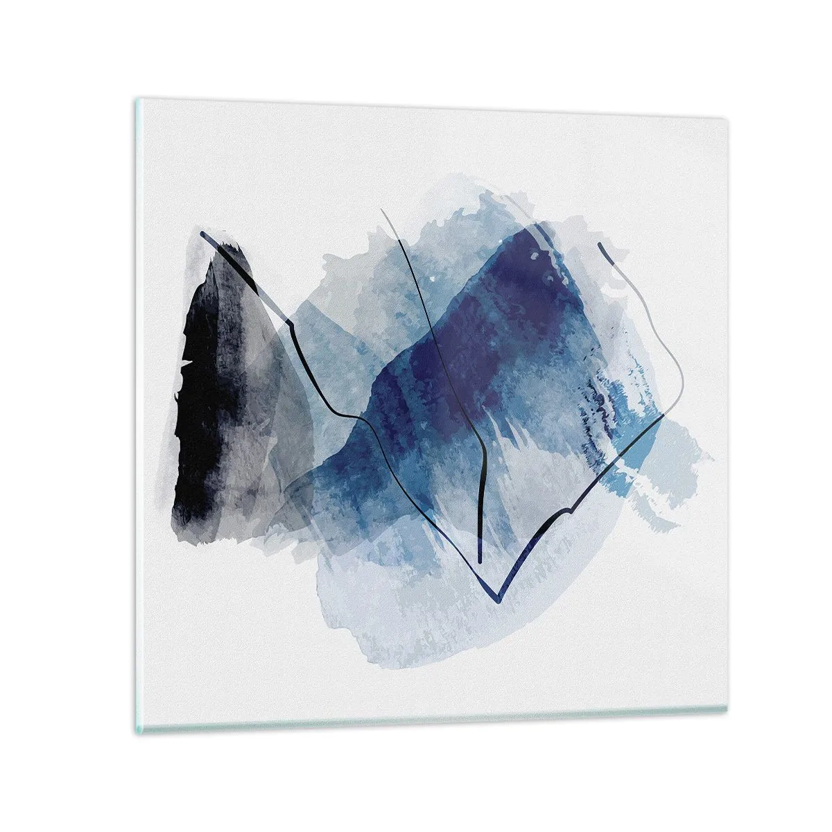 Billede på glas - Isbjerg - 30x30 cm