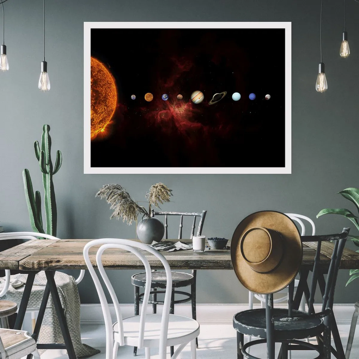 Plakat - Vores nabolag - 70x50 cm